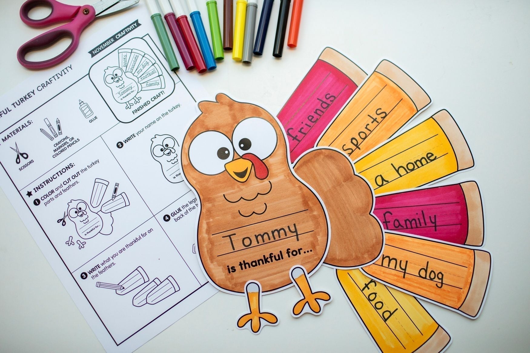 Thanksgiving Crafts for Kids