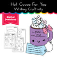 Load image into Gallery viewer, Printable January Hot Cocoa For You Craftivity