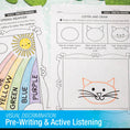 Load image into Gallery viewer, Printable Preschool March Directed Drawing Worksheets