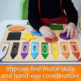 Load image into Gallery viewer, Lift & Learn Colors & Shapes Puzzle