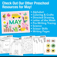 Load image into Gallery viewer, Printable Preschool May Daily Math