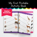 Load image into Gallery viewer, My First Printable Activity Book