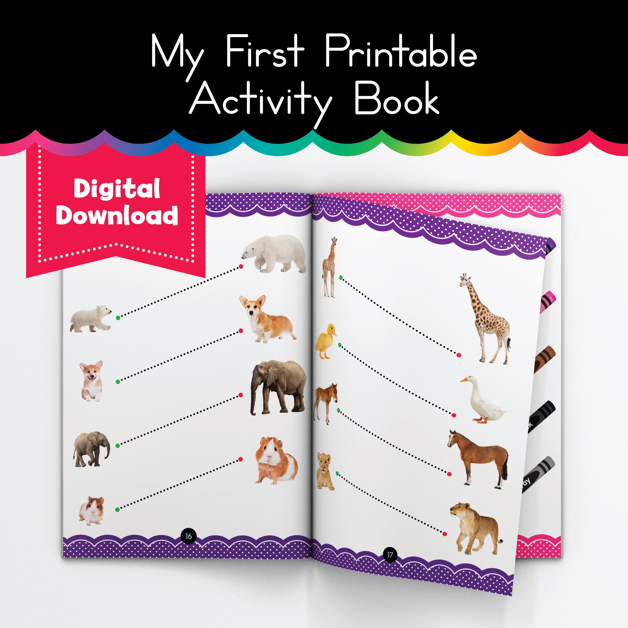 My First Printable Activity Book