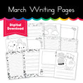 Load image into Gallery viewer, March Writing Center Pages