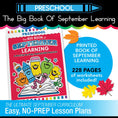 Load image into Gallery viewer, The Big Book of September Learning Preschool