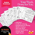 Load image into Gallery viewer, Printable Kindergarten October Week 2 Resources
