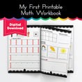 Load image into Gallery viewer, My First Printable Math Workbook