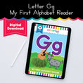 Load image into Gallery viewer, S.T.A.R. Reading: Letter Gg - My First Alphabet Reader