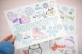 Load image into Gallery viewer, Free Printable January Coloring Pages Pack 2