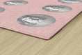 Load image into Gallery viewer, Pink Disco Ball Sit Spots Classroom Rug by Schoolgirl Style