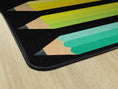 Load image into Gallery viewer, Colorful Pencils Classroom Rug by Schoolgirl Style