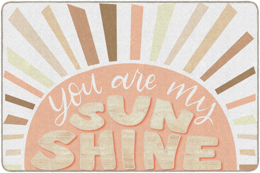 You Are My Sunshine Classroom Rug by Schoolgirl Style