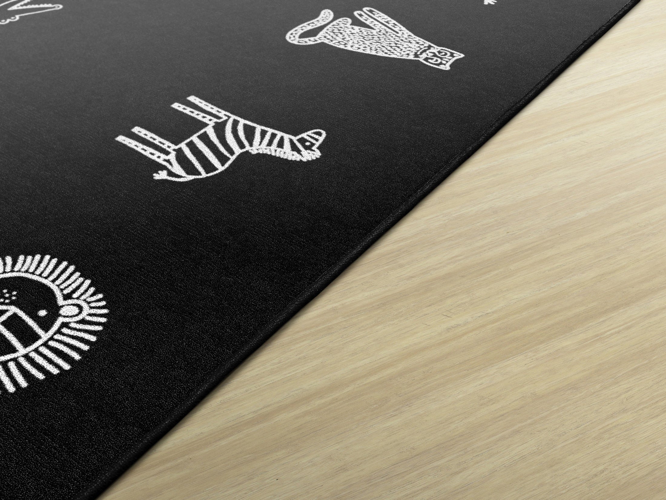 Animal Safari Sit Spots Rug