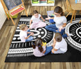 Load image into Gallery viewer, Simply Stylish Boho Rainbow Classroom Rug