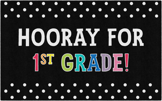 Hooray For School Classroom Rug by Schoolgirl Style