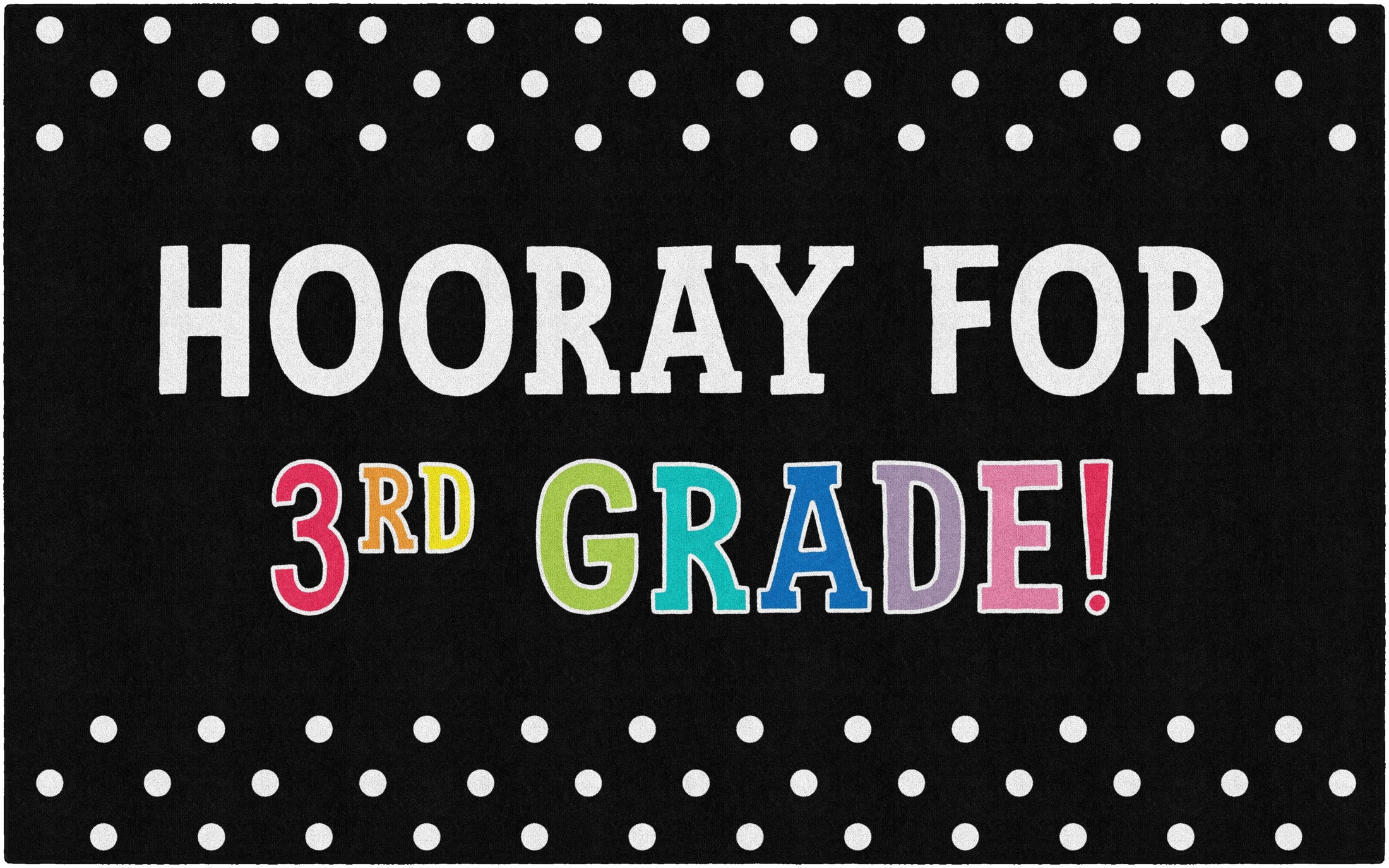 Hooray For School Classroom Rug by Schoolgirl Style