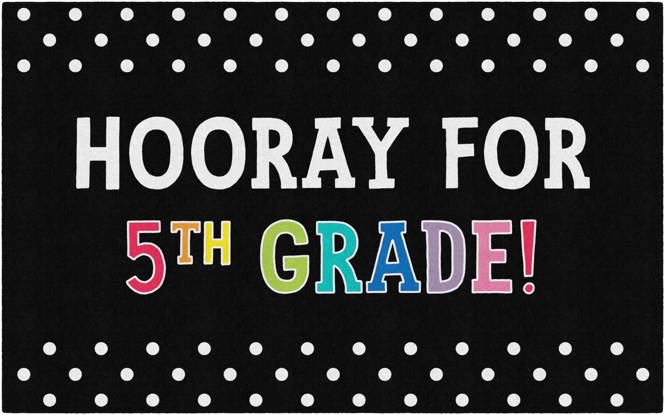 Hooray For School Classroom Rug by Schoolgirl Style
