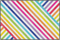 Load image into Gallery viewer, Crisscross Rainbow Classroom Rug by Schoolgirl Style