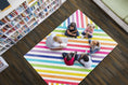 Load image into Gallery viewer, Crisscross Rainbow Classroom Rug by Schoolgirl Style