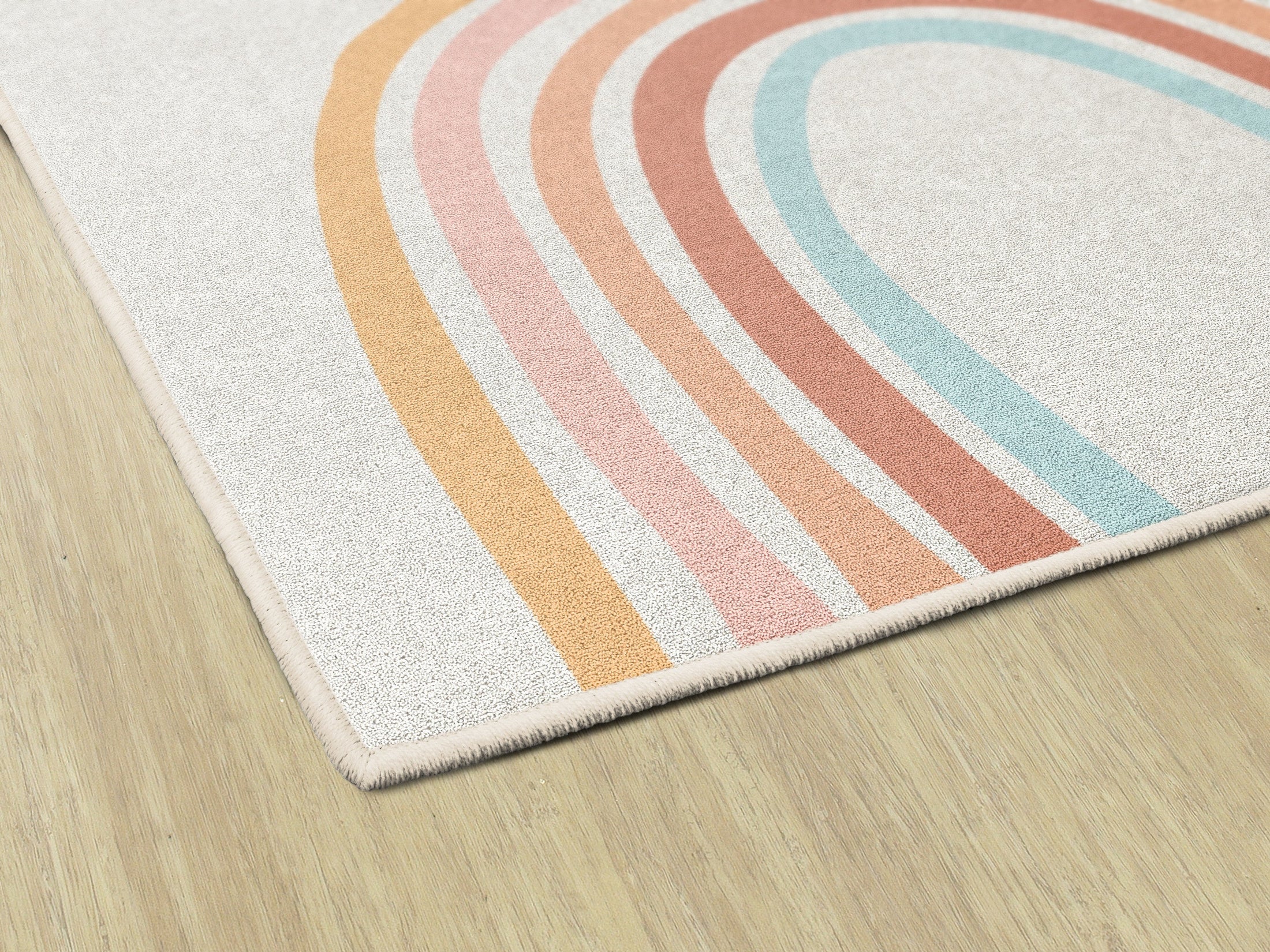 Retro Rainbows Rug