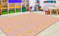 Load image into Gallery viewer, Smiley Faces Sit Spot Rug Seating Classroom Rug by Schoolgirl Style