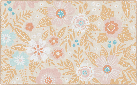 Fields of Flowers Classroom Rug by Schoolgirl Style
