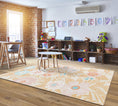 Load image into Gallery viewer, Fields of Flowers Classroom Rug by Schoolgirl Style