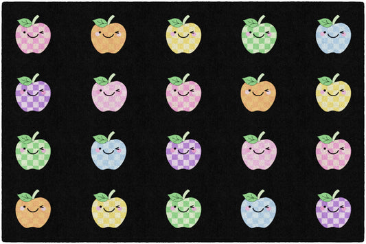 Apple Sit Spots | Classroom Rugs