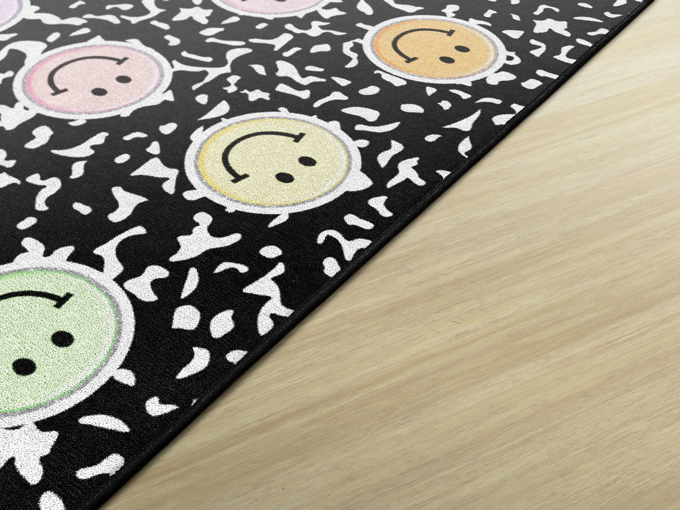 Happy Faces on Composition Book Paper Sit Spots