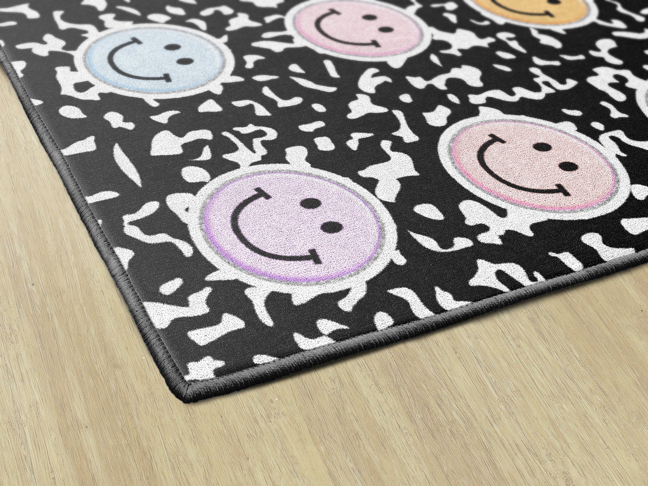 Happy Faces on Composition Book Paper Sit Spots