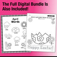 Load image into Gallery viewer, Ultimate Kindergarten April Homeschool Curriculum Bundle