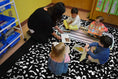 Load image into Gallery viewer, Composition Notebook With Pastel Label Classroom Rug by Schoolgirl Style