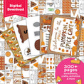 Load image into Gallery viewer, Printable Kindergarten November Thematic Unit Bundle