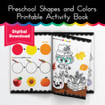Load image into Gallery viewer, Preschool Shapes and Colors Printable Activity Book