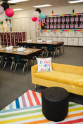 Load image into Gallery viewer, Crisscross Rainbow Classroom Rug by Schoolgirl Style