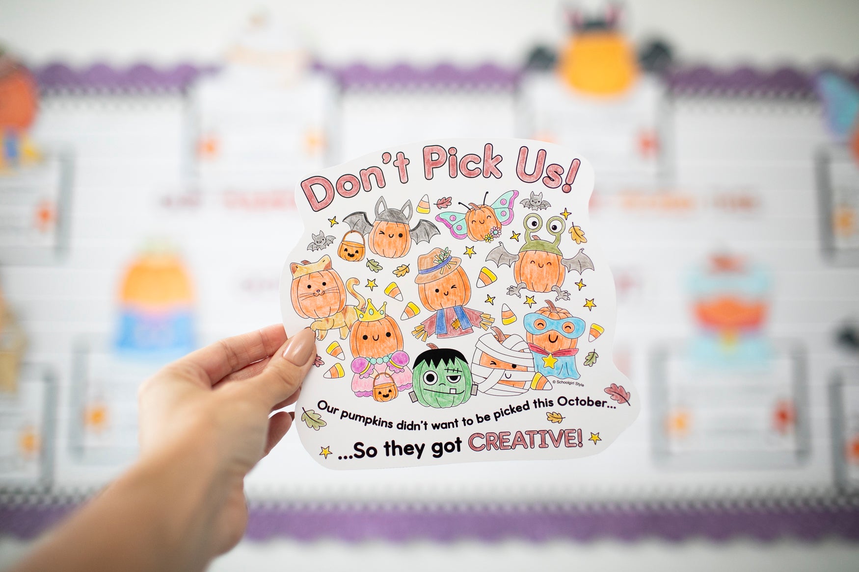 Pumpkins in Disguise Craft for kids