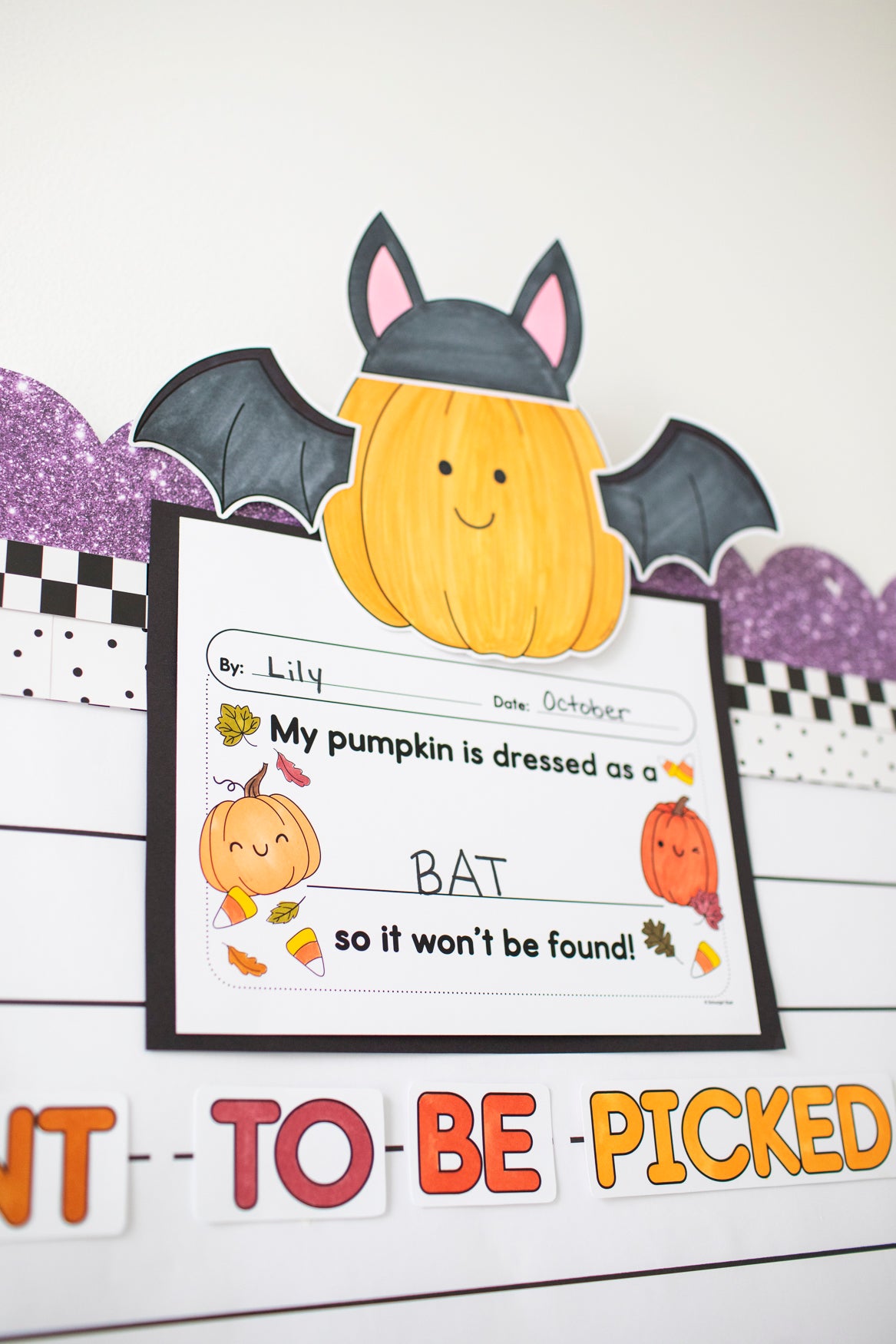 Pumpkins in Disguise Craft for kids