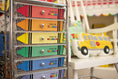 Load image into Gallery viewer, Printable Bright Rainbow 10 Drawer Editable Classroom Cart Labels | School Days