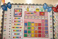 Load image into Gallery viewer, Printable Bright Rainbow Pocket Chart Calendar | School Days