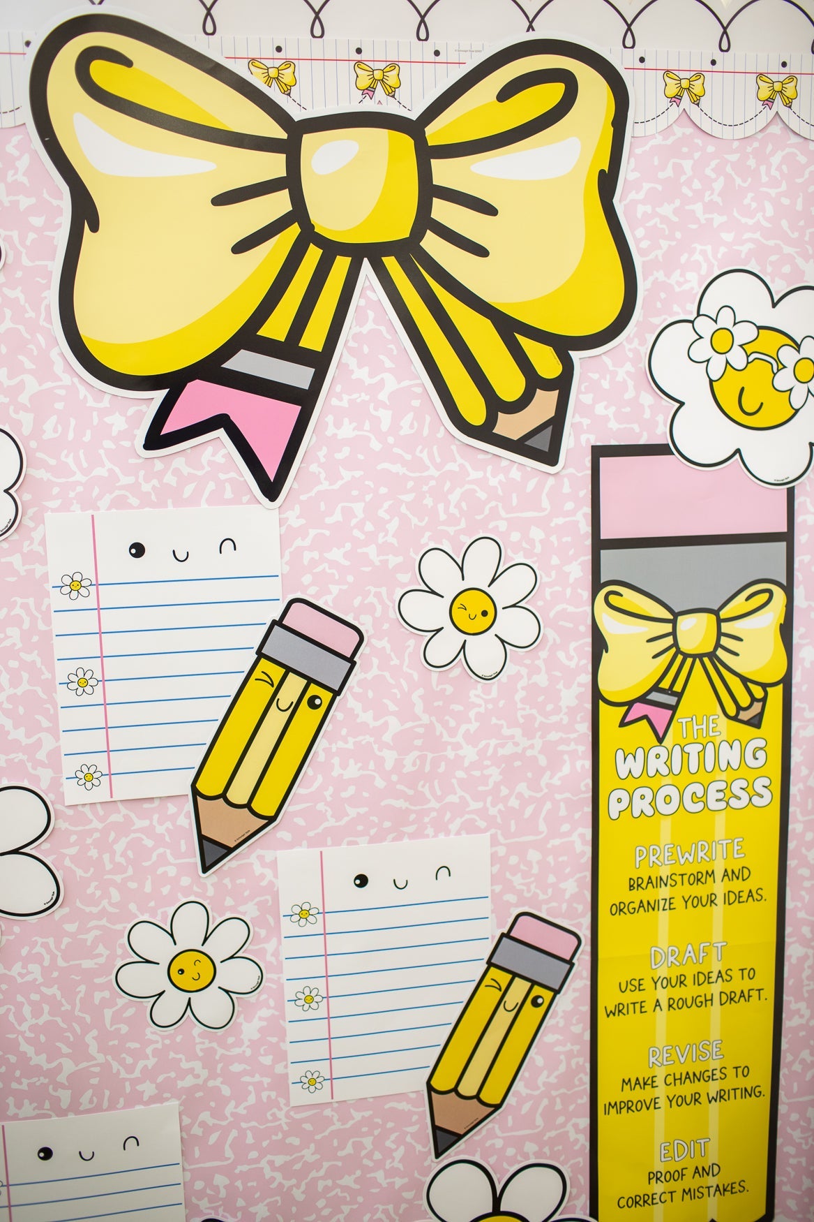 The Writing Process Pencil Statement Piece | School Days
