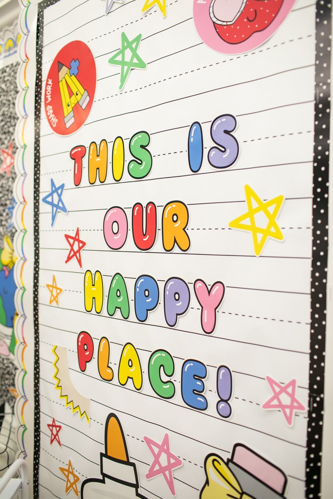 Hooray for School! – Handwriting Bulletin Board Paper | Schoolgirl Style x Fadeless®