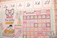 Load image into Gallery viewer, Pink Calendar Pocket Chart