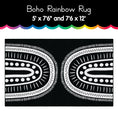 Load image into Gallery viewer, Boho Rainbow Rug