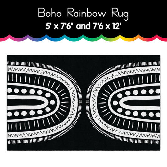 Boho Rainbow Rug