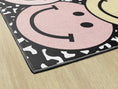 Load image into Gallery viewer, Composition Notebook with Pastel Smileys Classroom Rug by Schoolgirl Style