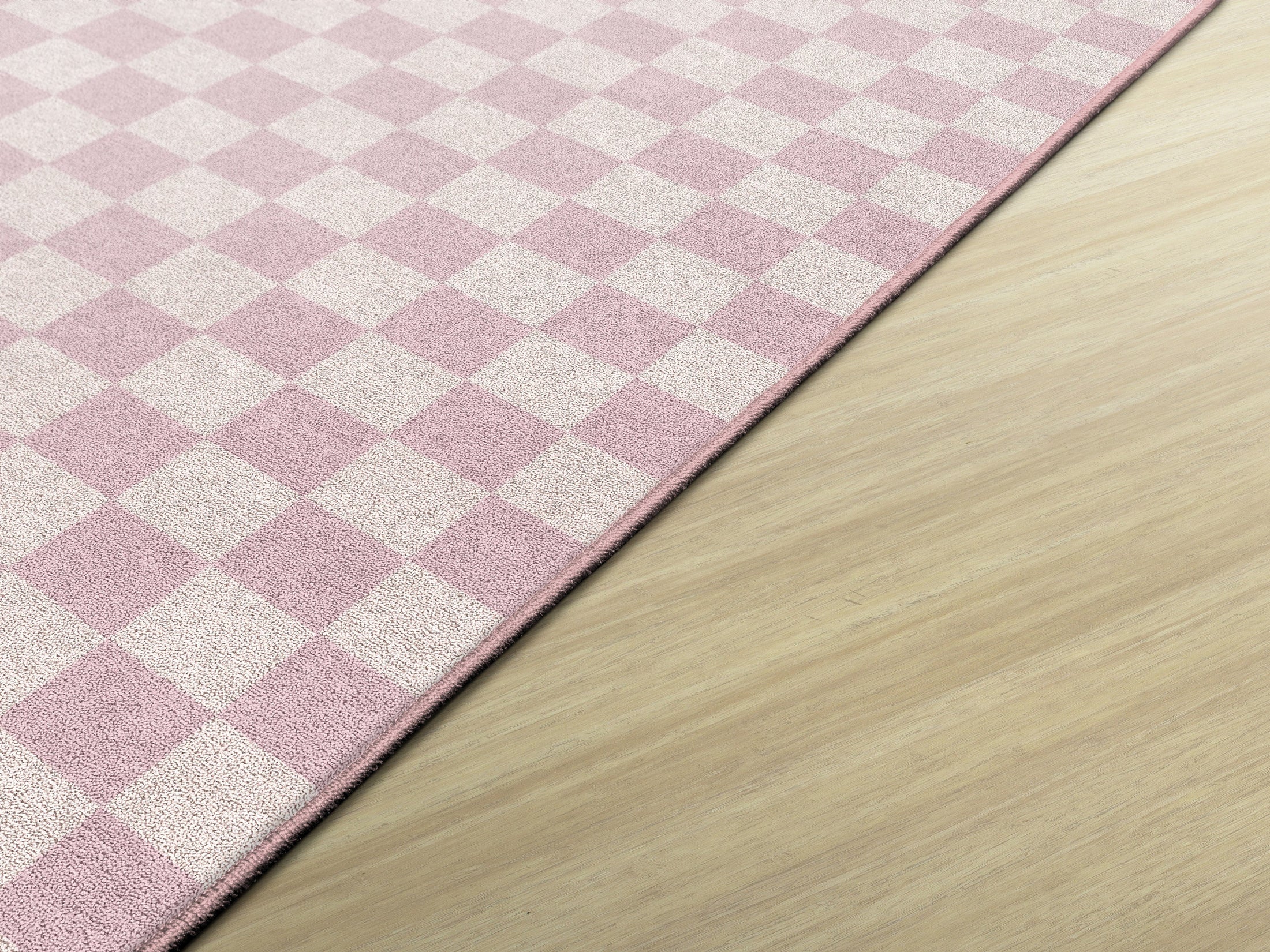 Pink Checkerboard Classroom Rug by Schoolgirl Style