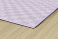 Load image into Gallery viewer, Lavender Checkerboard Rug