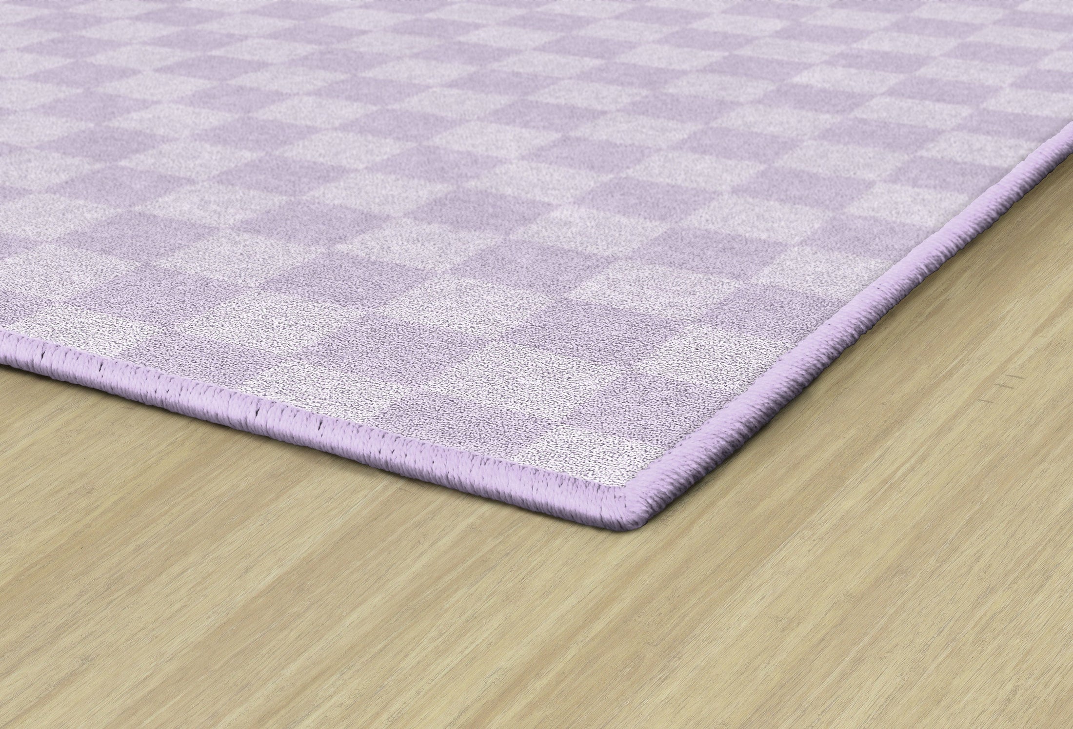 Lavender Checkerboard Rug