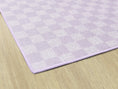 Load image into Gallery viewer, Lavender Checkerboard Rug