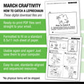 Load image into Gallery viewer, Printable March How To Catch A Leprechaun Craftivity